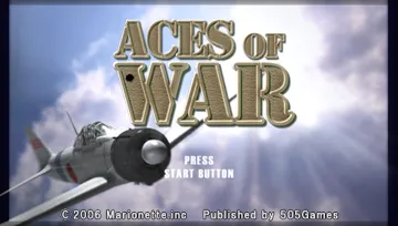 Aces of War (EU) screen shot title